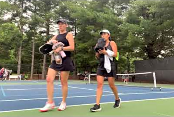 Pickleball women doubles 2nd annual June bug tournament in Delaware