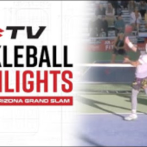 Tyson McGuffin&#039;s Perfect Backhand Finisher Pickleball Highlight - Arizon...