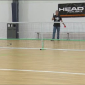 Pickleball players Dinking in the New Year at Nittany Valley Sports Centre