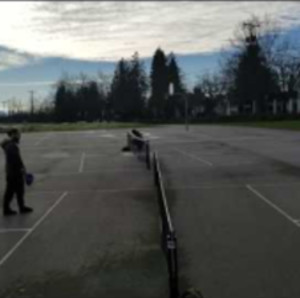 Pickleball - skinny singles - outdoor