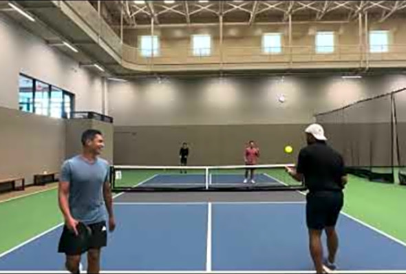 #423 Men Doubles Pickleball - Lifetime Bloomington North