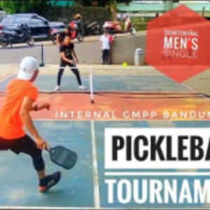 MEN&#039;S SINGLE PICKLEBALL TOURNAMENT - Quarter Final Bastian AS v Herman H...