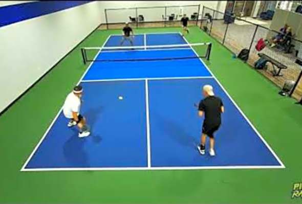 Quick Pickleball Point - 3rd Shot Drive - Deep Serve - 3.5-4.0 Men&#039;s Doubles