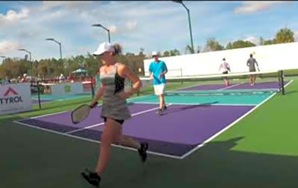 2020 World Pickleball Championships Irina Tereschenko/Joey Farias VS Kasandra Gehrke/Jarrod Smith