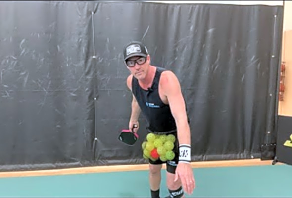 The Bowl &amp; Roll Drive for Pickleball- Train Live w/ Coach David