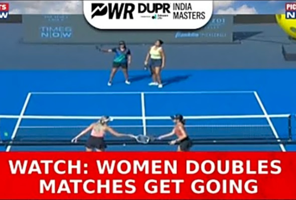 PWR DUPR India Master 2024: Watch This Magnificent Pickleball Match From Women&#039;s Doubles Category