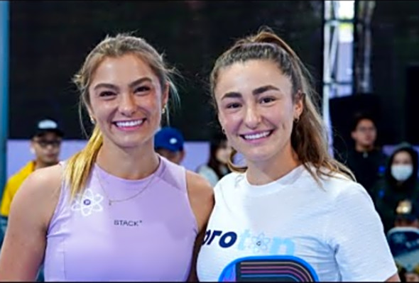 Angie v Alex PPA giao lu cng Champick Pickleball VietNam