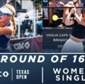 Anna Leigh Waters v Alix Truong at the CIBC Texas Open