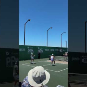 Jack smashing a forehand #ppatour #ppa #pickleball