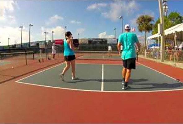 2019 US Open Pickleball Championships Mixed Doubles Pro R2