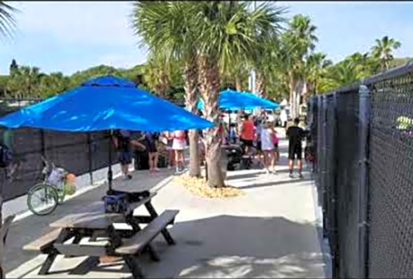 Pickleball Daytona Beach Shores , FL ( Lula M. McElroy Park )