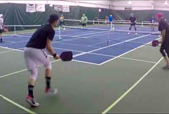 2018 Enid Pickleball Tournament - MD 4.0-5.0 - Eisemann/Cavner vs Williams/Richardson