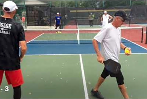 2020 Polk County Senior Games Pickleball Championships - Mens Doubles 65-69 - GOLD MEDAL MATCH