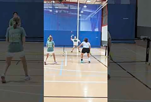 He did the mash! #pickleball