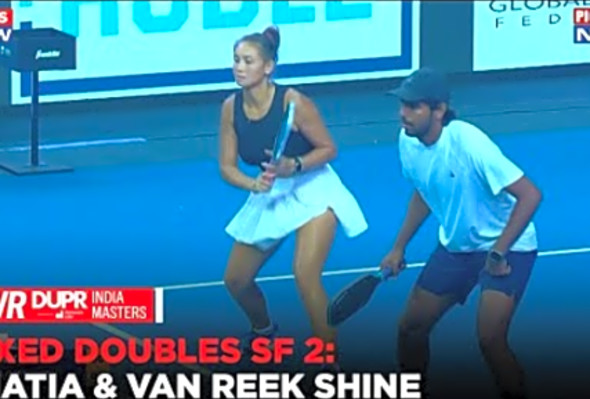 Armaan Bhatia: The Triple Finalist! Highlights from Mixed Doubles SF