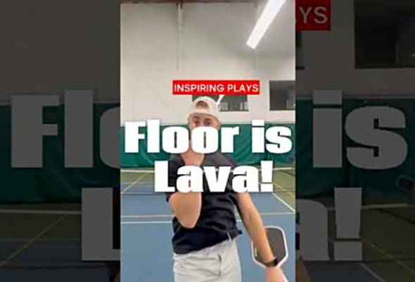 Pickleball Chaos: The Floor is Lava! (what&#039;s a dink?)