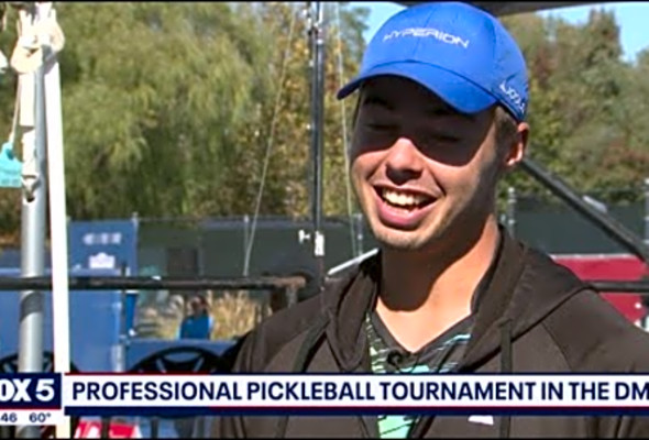 Top pickleball player and Gaithersburg native Ben Johns talks DMV tournament