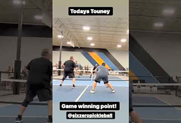 Game winning Point Tourney! #pickleball #Highlights #Sports #Fun #Action