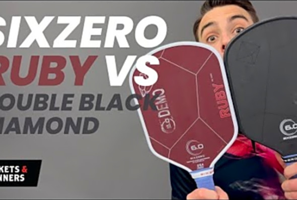 Is the SixZero Ruby better than the Double Black Diamond? 6.0 Ruby vs. DBD - Rackets &amp; Runners