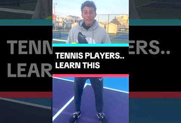Tennis players struggle with THIS! #pickleball #pickleballtips #shorts