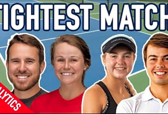 Tightest Match - Ben Johns / Anna Leigh Waters VS Thomas Wilson / Vivienne David at Austin Showdown