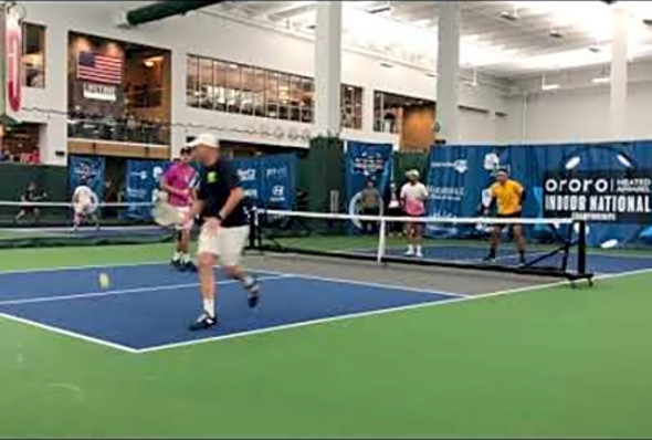 PPA Indoor National Championship-Pro MD- Devilliers/McGuffin vs Wright/Newman- bronze medal match