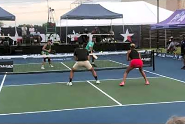 2021 PPA Texas Open - Pro Mixed Doubles - Simone Jardim/Ben Johns vs Anna Leigh Waters/JW Johnson