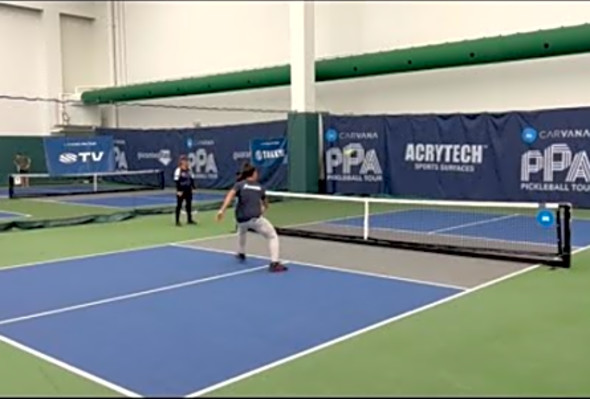 JW Johnson vs Aanik Lohani Pro singles PPA indoor championships tournament