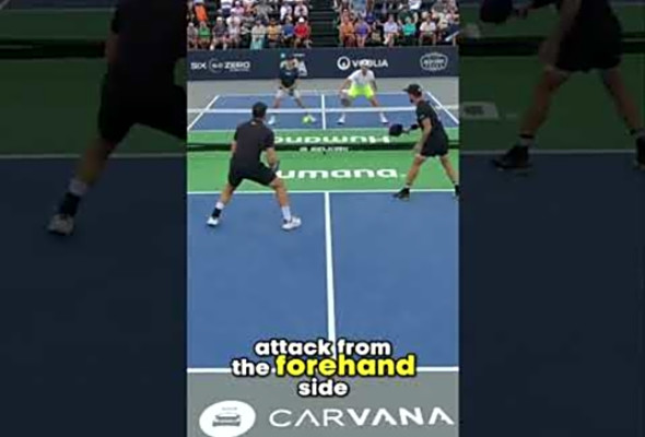 Pickleball Pro&#039;s INSANE Attacks From ANYWHERE On The Court!