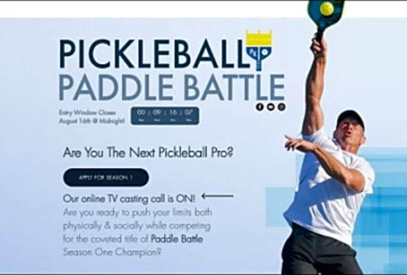 Clayton Echard talks Pickleball Paddle Battle