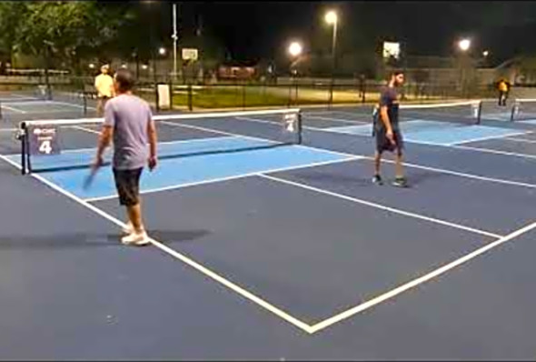 EPIC BATTLE BETWEEN 5.0 AND 4.5 GOLD MEDALISTS! 4.0 Pickleball Game at Collins Park in Conway, SC