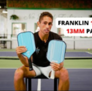 Zane Compares the Franklin 16mm VS 13mm Paddles - Zane Navratil Pickleball