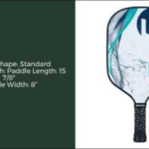 Review GAMMA Mirage Middleweight Graphite Pickleball Paddle