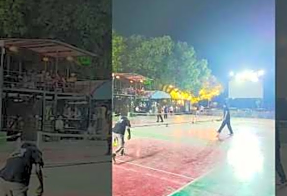 pickle ball game Ahmedabad #pickleball #games #ahmedabad#youtubeshorts #viralvideoatMahivlogs7773