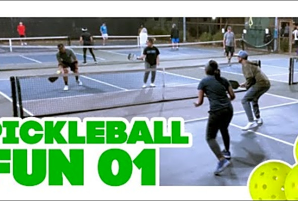 3.0 Rec Pickleball Game - Close Match, 2 ATPs and Fun Rallies!