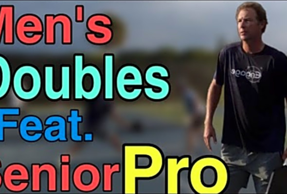 Pickleball Men&#039;s Doubles Feat. Senior Pro Jaime Oscins #pickleball #pickleballmensdoubles