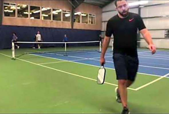 Umpqua Valley Winter Classic Mens Singles Pickleball Hill vs Fishbein