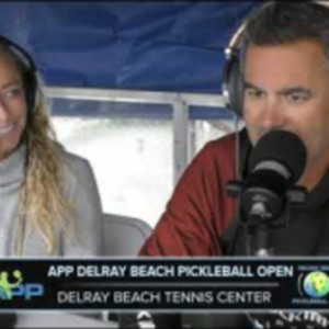 APP Delray Beach Pickleball Open Pro Mixed Doubles Court 1