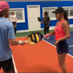 Pickleball Night in America: Kyle Yates/Jackie Kawamoto vs. Andrei Daesc...