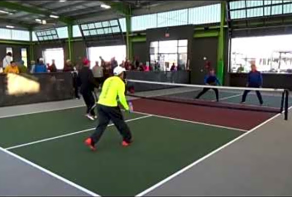Chicken N Pickle Pickleball Tournament OMD Weinbach Yates vs Huff Howard