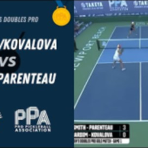 Simone Jardim / Lucy Kovalova vs Callie Smith / Catherine Parenteau -PPA...