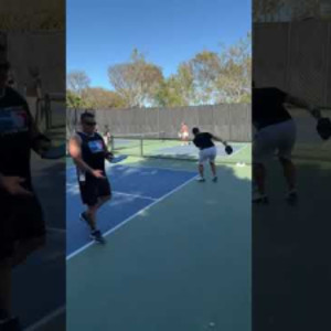 Epic Pickleball Rally! My Best Serve Yet!