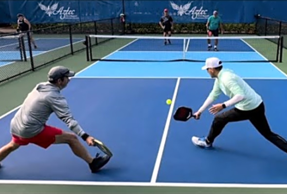 Aztec March 2023 Pickleball Tournament Mens Doubles Group 1 Round Robin