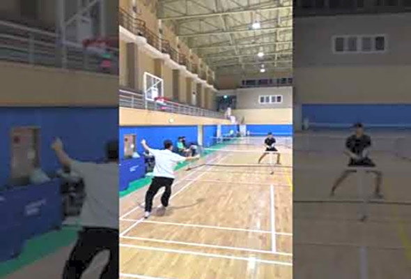 Pickleball single # #pickleball #ppatour # #pickleballkorea # # # #tabletennis