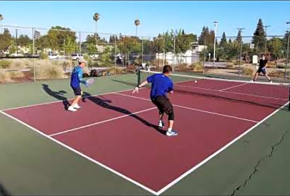 Pickleball practice July 15