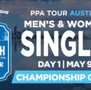 PPA Australia: Perth Pickleball Open - Pro Singles (Day 1!)