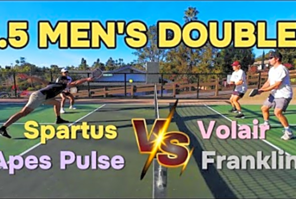 4 Paddles, 2 Teams: Who Takes the Crown? - 4.5 Doubles Pickleball