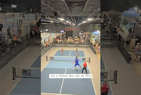 1 vs 2 Lol #pickleball #sports #racquetsport #tennissport #sports #athlete #espn #france