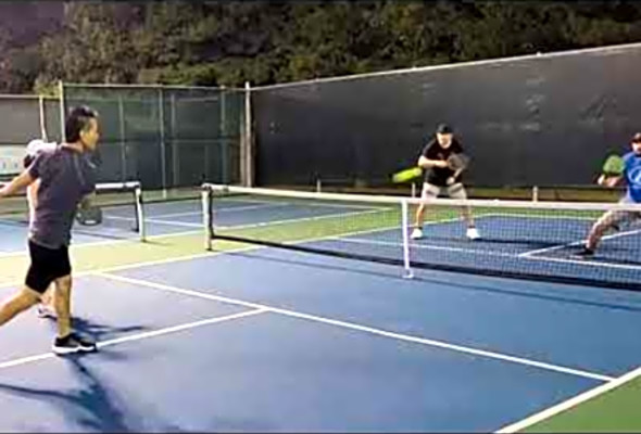 Jake / Curtis vs Lily / Rich All the good points Pickleball match play highlights Sept 10th