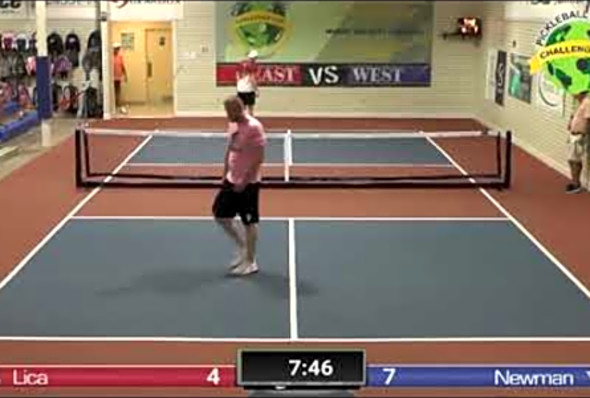 Pickleball Global Challenge Cup 2019 Eden Lica VS Riley Newman Men&#039;s Singles